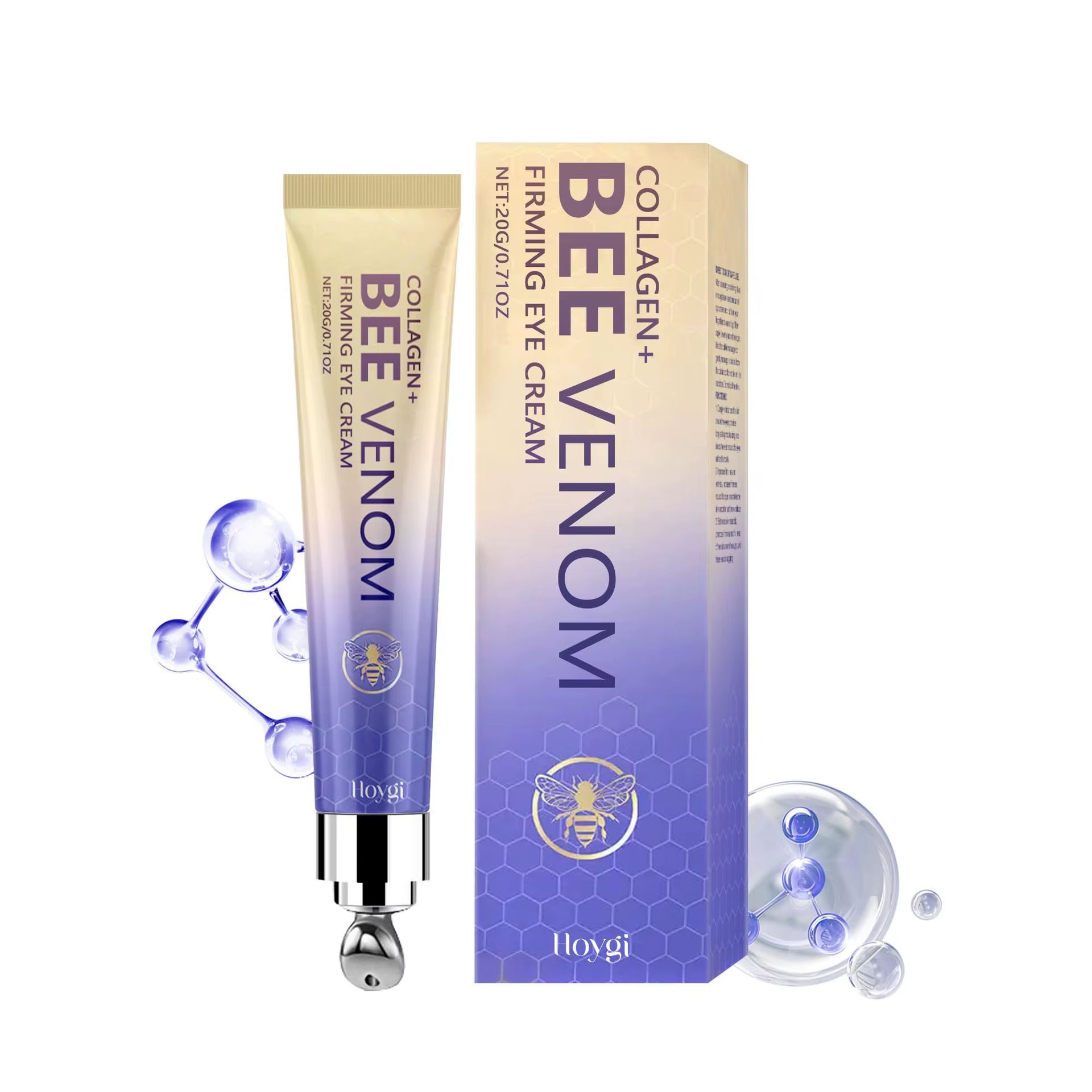 Bee Venom Eye Cream – Daily Moisturizing Treatment for Radiant, Firm, and Youthful Eyes